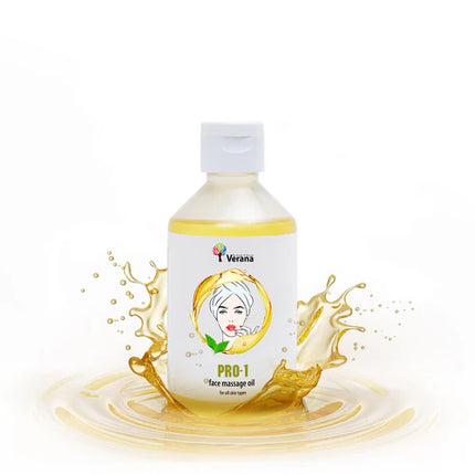 Verana Gezichtsmassageolie PRO-1 - 100% Natuurlijk - 250ml