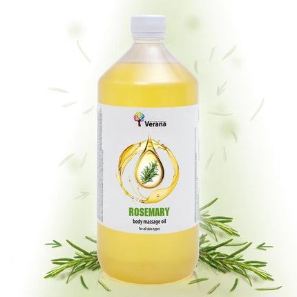 Verana Massageolie Rozemarijn - 100% Natuurlijk - 1L