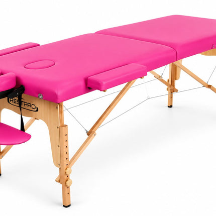 RESTPRO Inklapbare Massagetafel Classic 2 Roze
