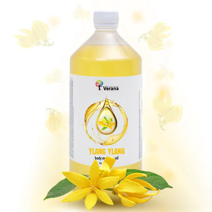 Verana Massageolie Ylang Ylang - 100% Natuurlijk - 1L