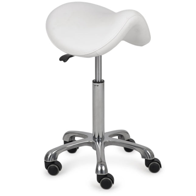 HABYS Ergonomische Zadelkruk Alma Wit