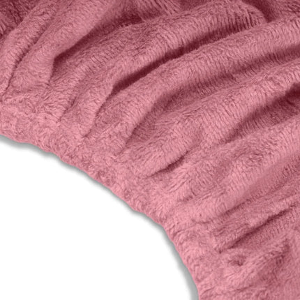 Microvezel hoofdsteunhoes voor massagetafel - Roze (2 stuks)