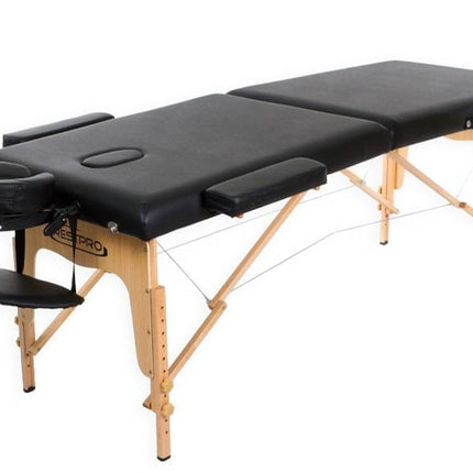 RESTPRO Inklapbare Massagetafel Classic 2 Zwart