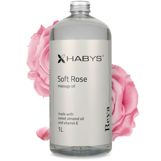 Massageolie Rozengeur - Soft Rose - 1L