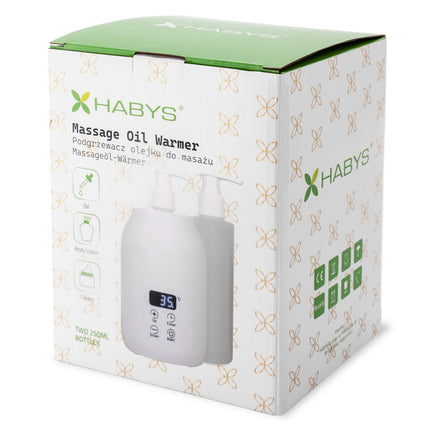HABYS Massageolieverwarmer Wit
