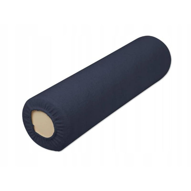 Badstof knierol overtrek - Navy Blauw - 15 x 60 cm - demassageshop.nl