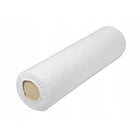Badstof knierol overtrek - Wit - 15 x 60 cm - demassageshop.nl