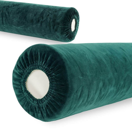 Fluwelen Knierol Overtrek Groen - 15x60