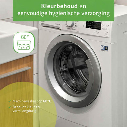 Fluwelen Knierol Overtrek Groen - 15x60