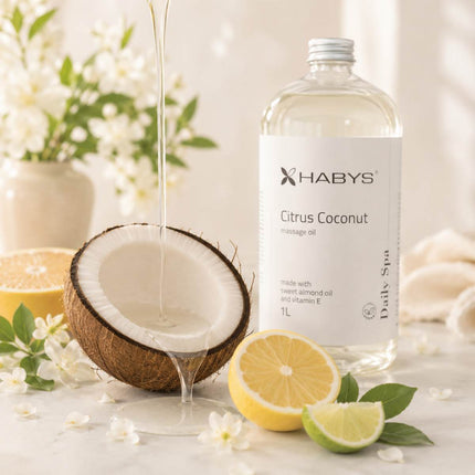 HABYS Massageolie - Citrus Kokos 1L