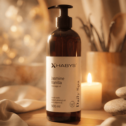 Massageolie Jasmijn & Vanille - 500ml