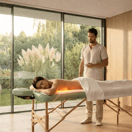 Elektrische massagetafel verwarmer