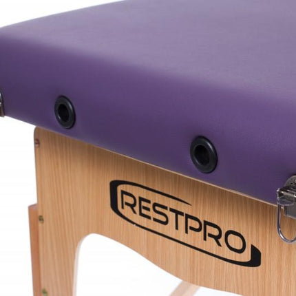 RESTPRO Inklapbare Massagetafel Classic 2 Paars