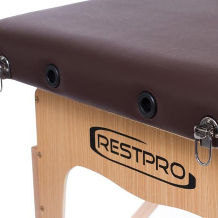 RESTPRO Inklapbare Massagetafel Classic 2 Bruin
