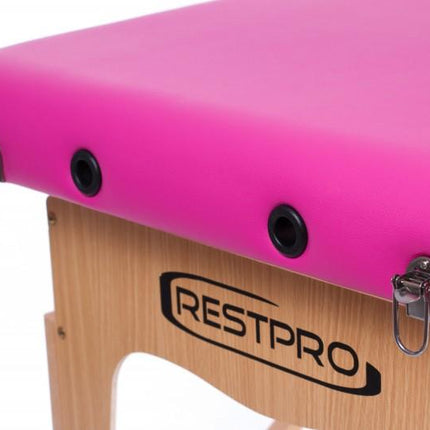 RESTPRO Inklapbare Massagetafel Classic 2 Roze