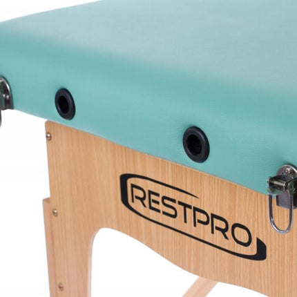 RESTPRO Inklapbare Massagetafel Classic 2 Mintgroen
