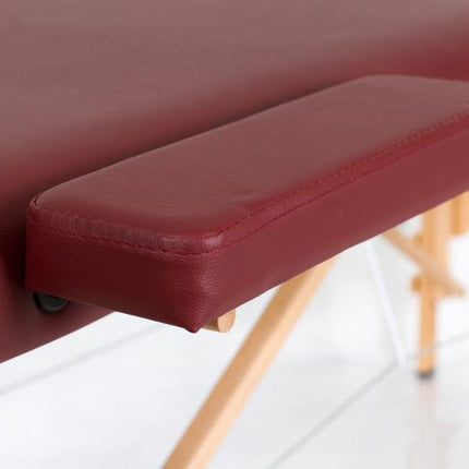 RESTPRO Inklapbare Massagetafel Classic 2 Wijnrood