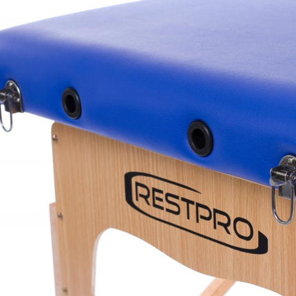 RESTPRO Inklapbare Massagetafel Classic 2 Blauw