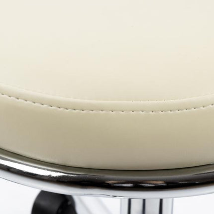 RESTPRO Tabouret Met Rugleuning Round 4 Beige