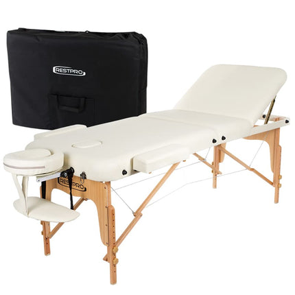 RESTPRO Inklapbare Massagetafel VIP 3 Créme