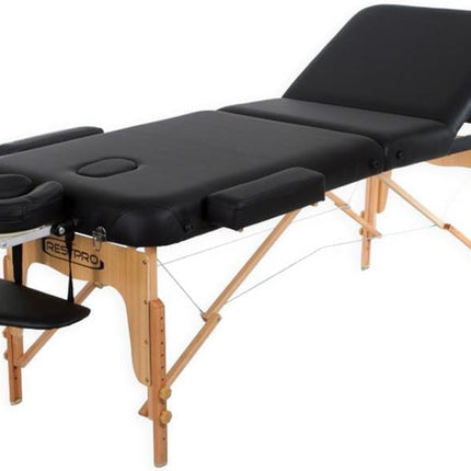 RESTPRO Inklapbare Massagetafel VIP 3 Zwart