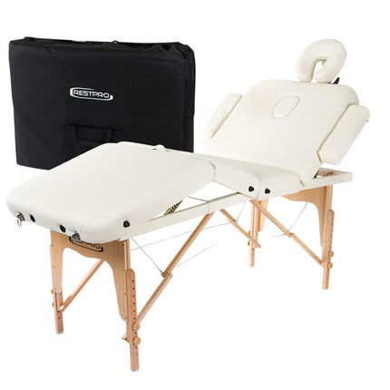 RESTPRO Inklapbare Massagetafel VIP 4 Créme