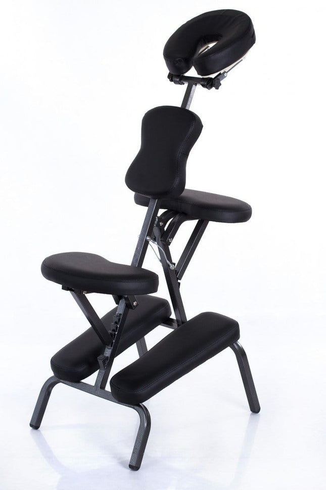 RESTPRO Inklapbare Massagestoel Relax Zwart - demassageshop.nl